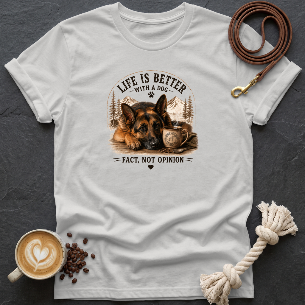 Life is Better T-Shirt - Ice Grey