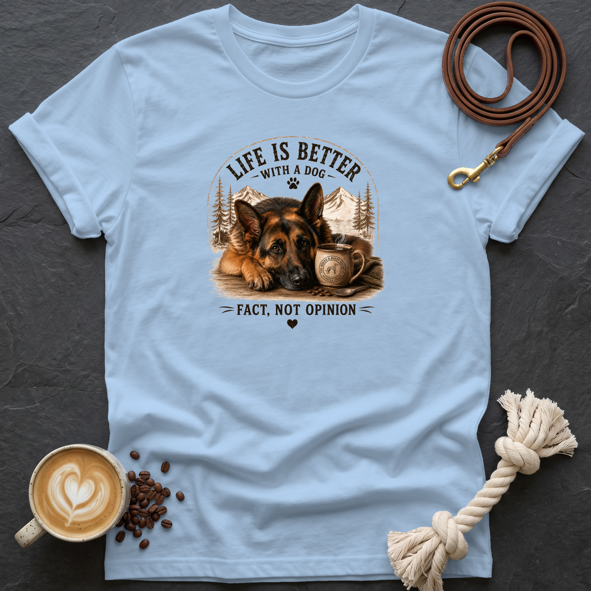 Life is Better T-Shirt - Light Blue
