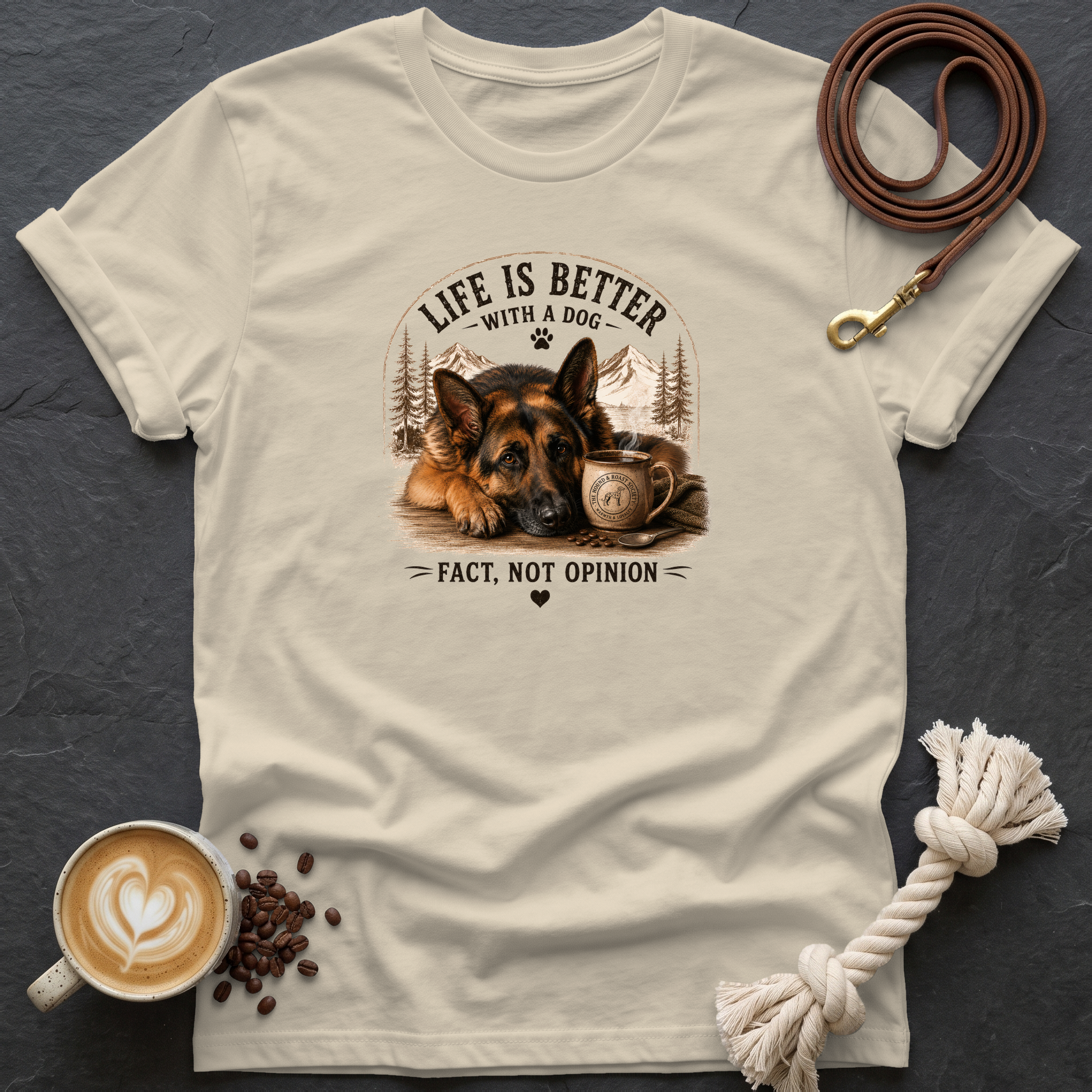 Life is Better T-Shirt - Sand