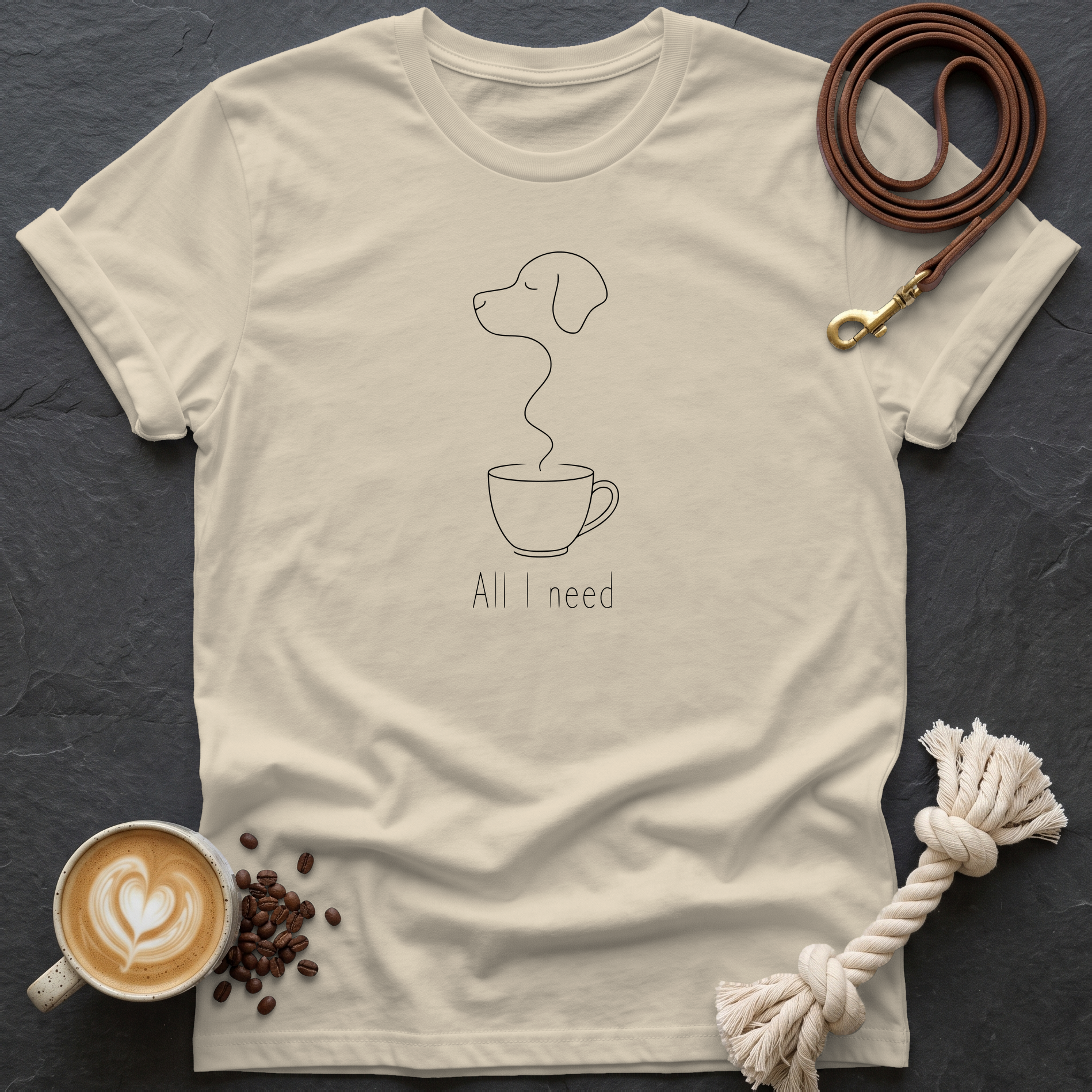 All I Need T-Shirt - Sand