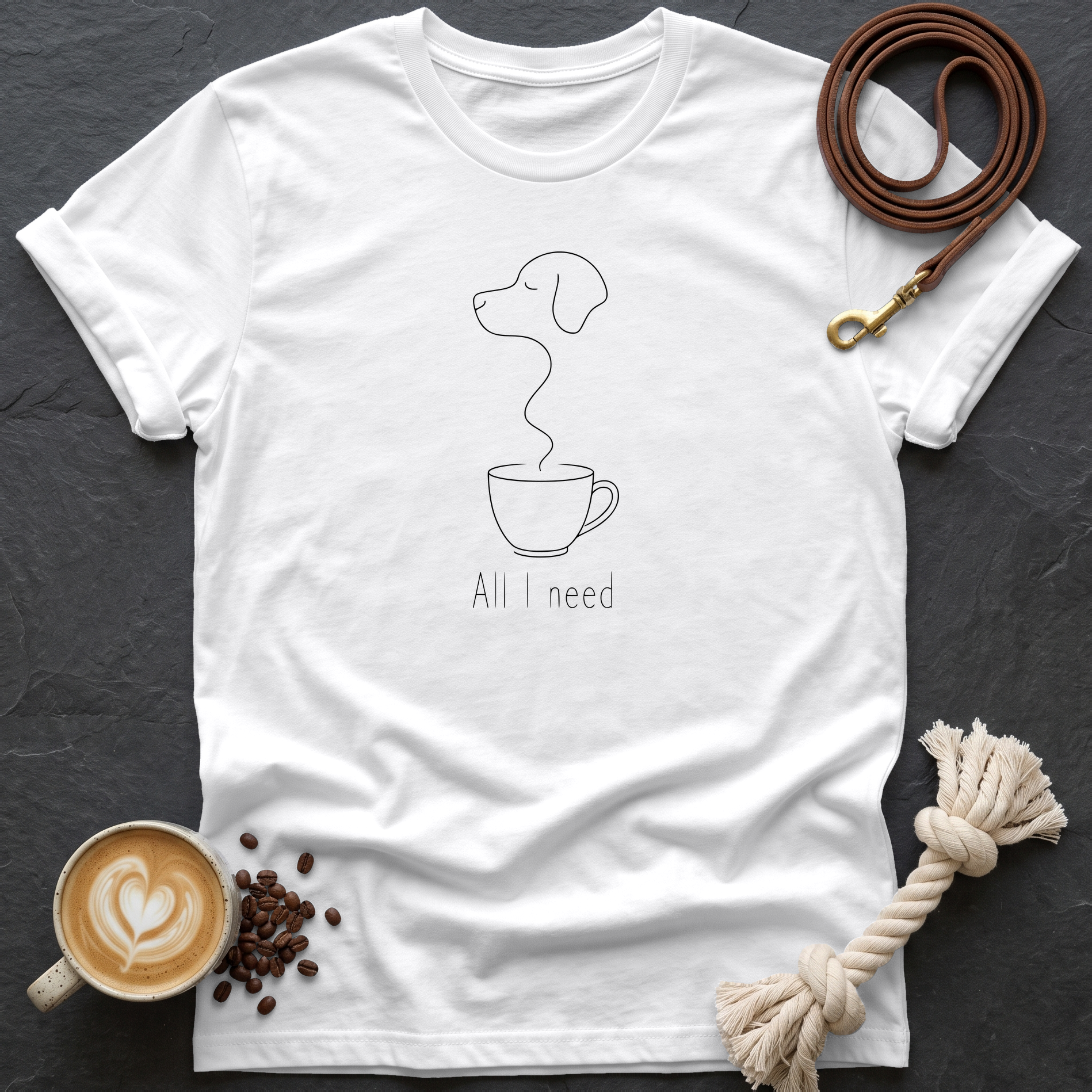 All I Need T-Shirt - White