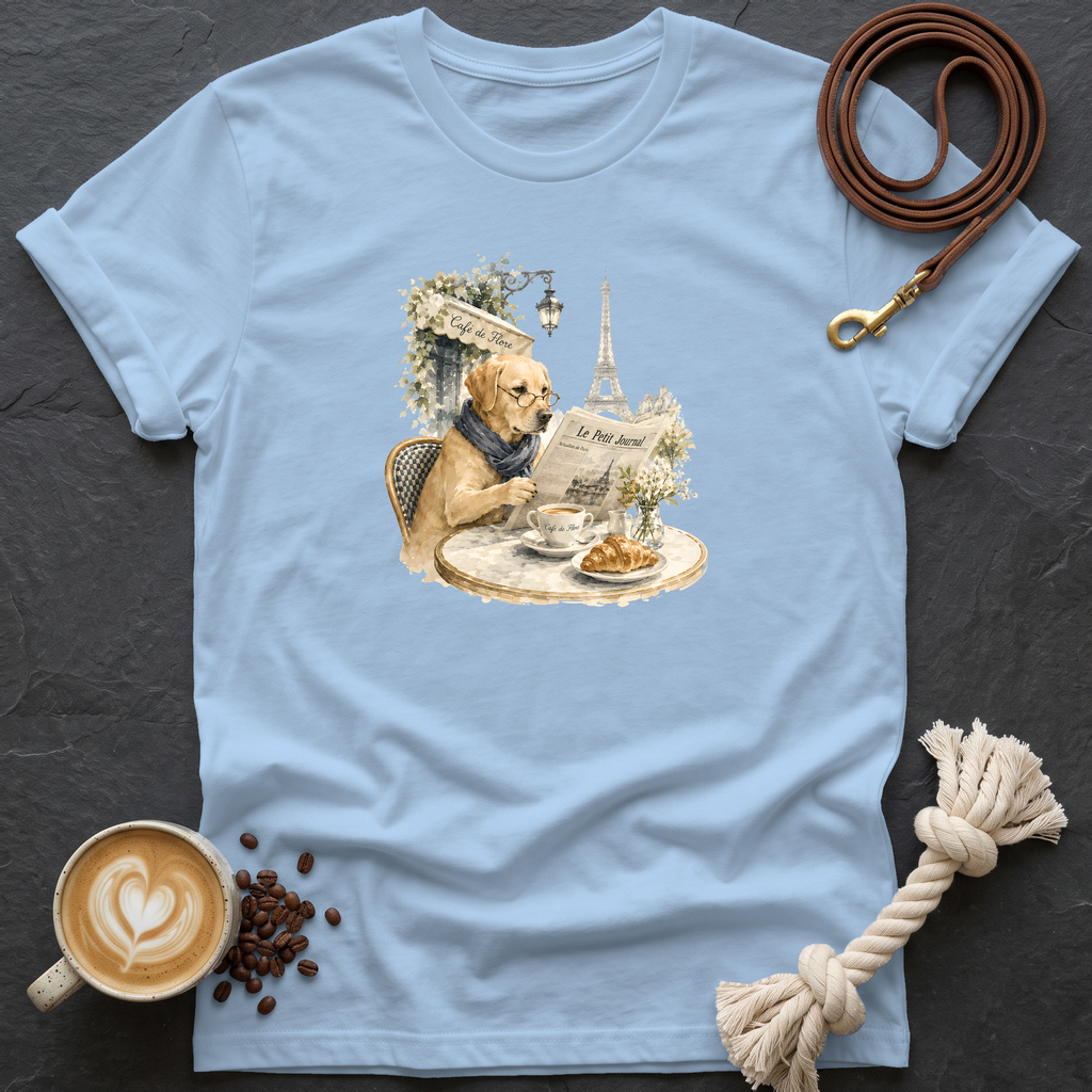 Cafe de Flore T-Shirt - Light Blue