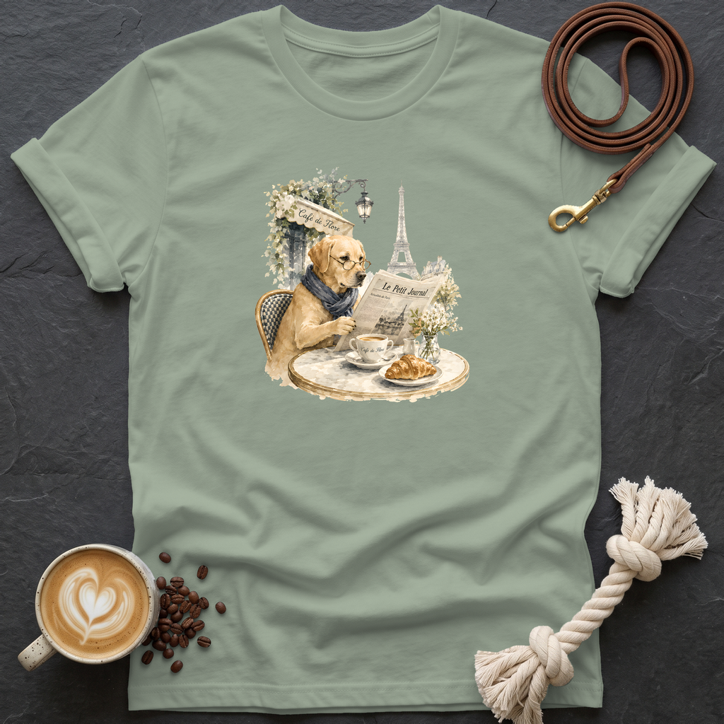 Cafe de Flore T-Shirt - Sage