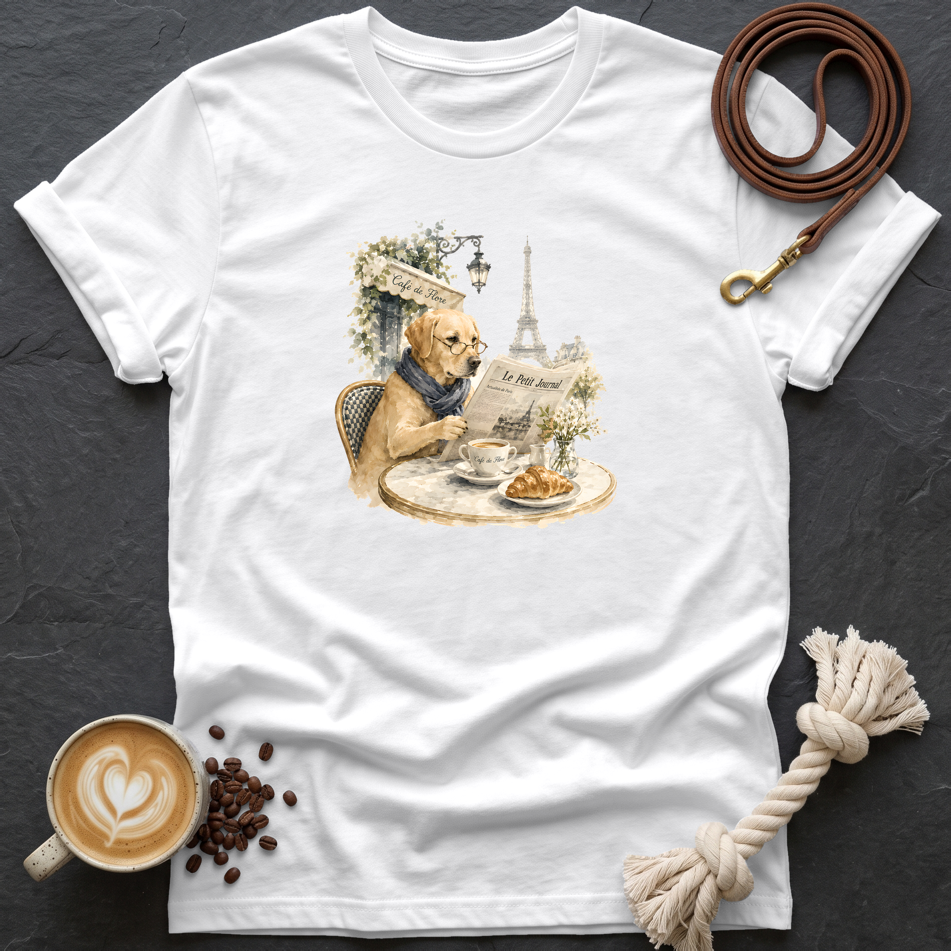Cafe de Flore T-Shirt - White