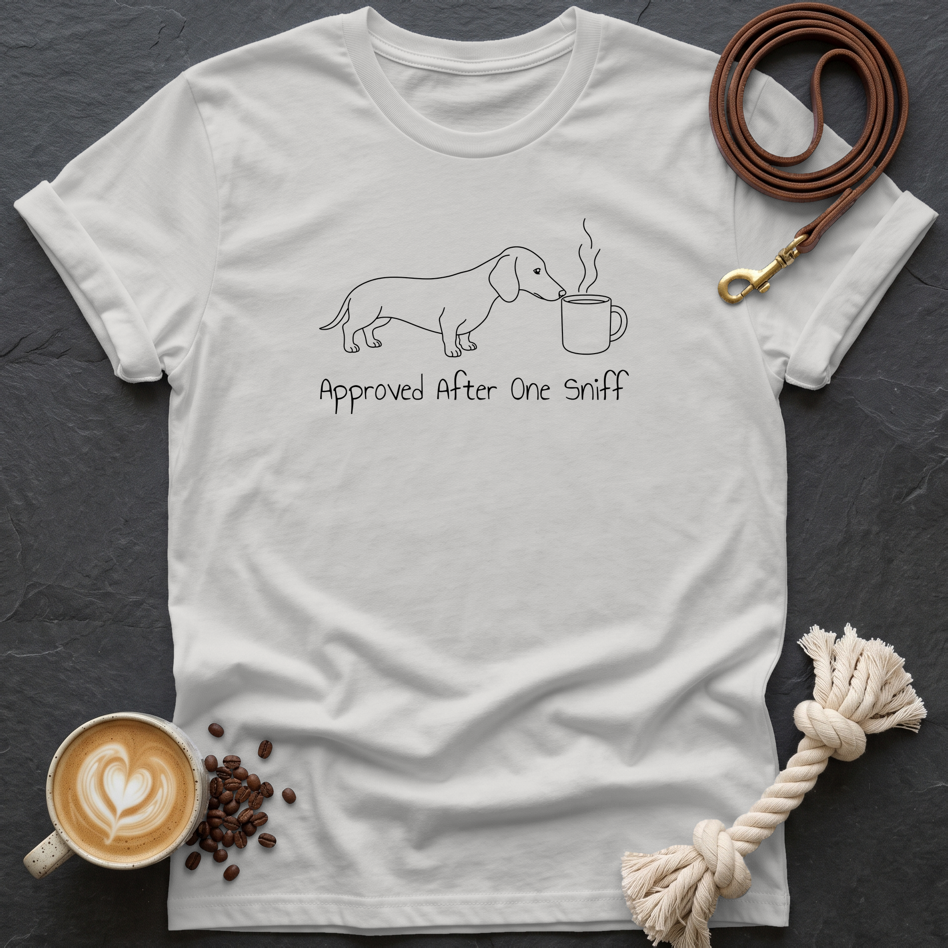 Approved After One Sniff T-Shirt - Ice Grey