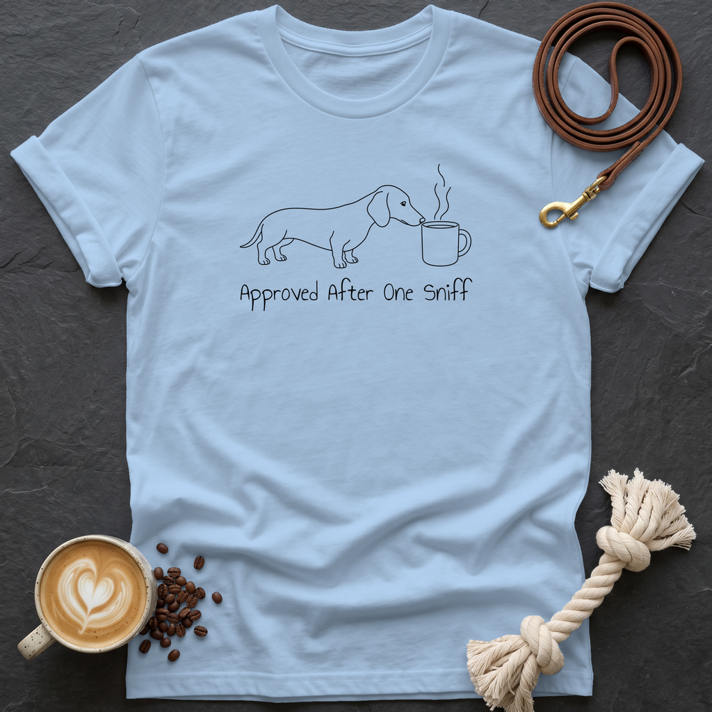 Approved After One Sniff T-Shirt - Light Blue