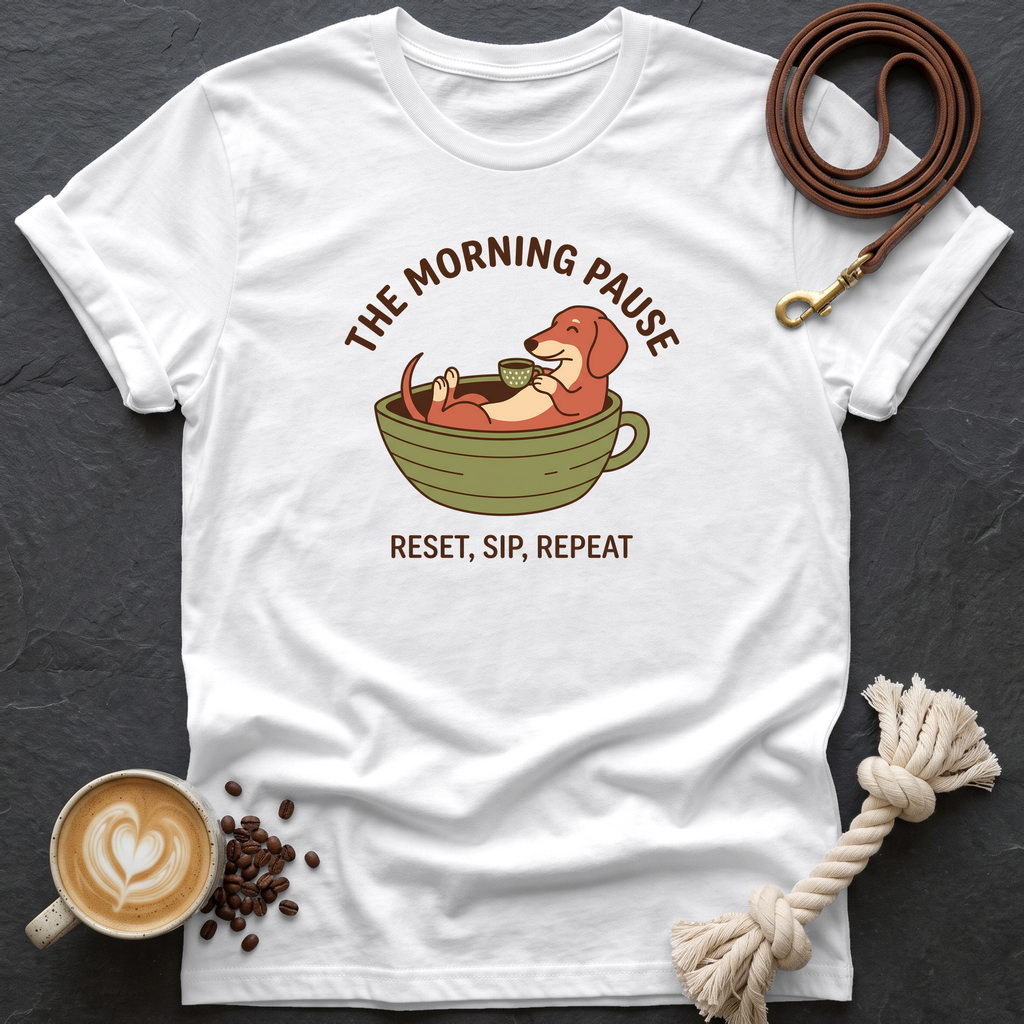 The Morning Pause T-Shirt - White