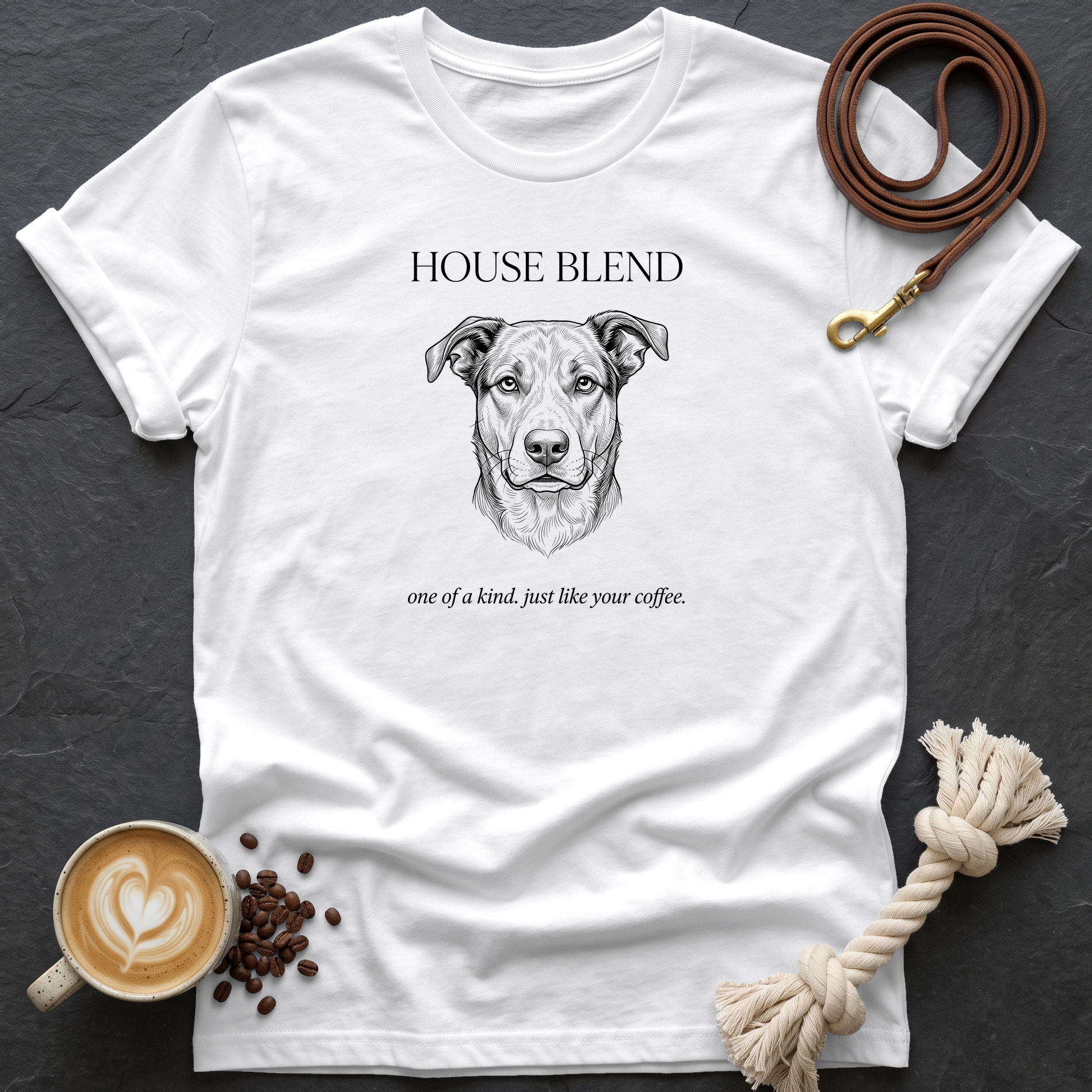 Mutt House Blend T-Shirt - White