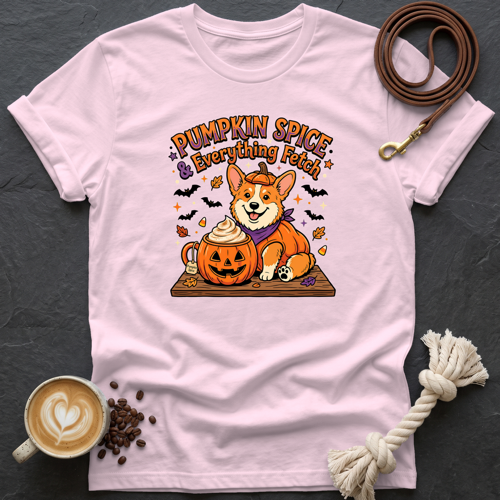Pumpkin Spice T-Shirt - Light Pink