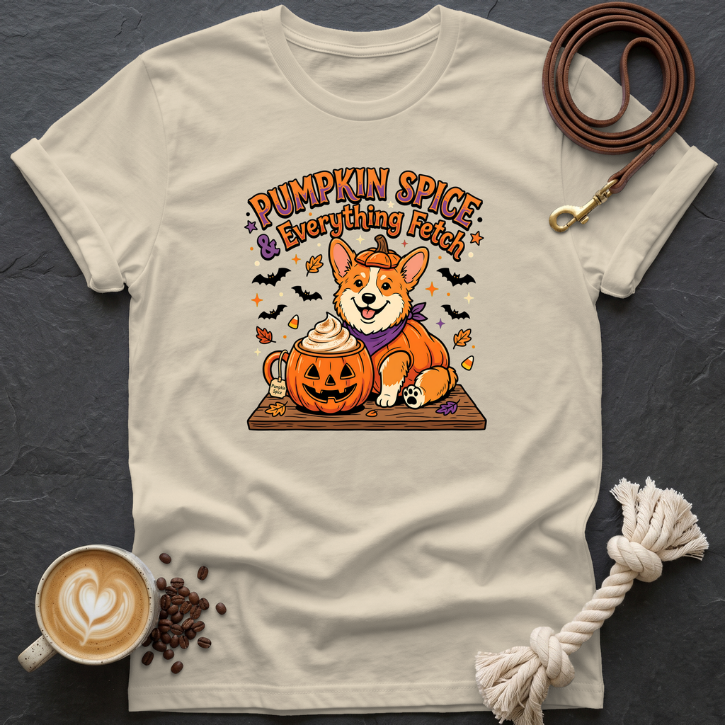Pumpkin Spice T-Shirt - Sand