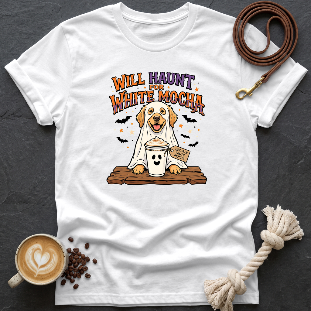 Will Haunt for White Mocha T-Shirt - White
